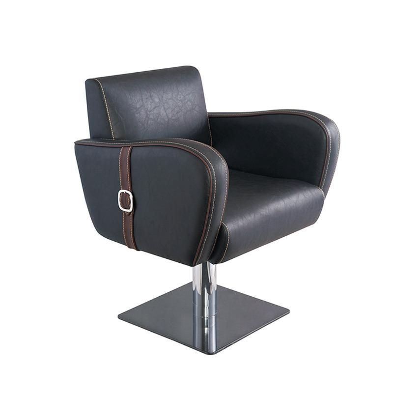 Hl-1150 Salon Barber Chair for Man or Woman with Stainless Steel Armrest and Aluminum Pedal