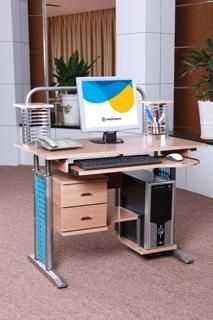 Glass Computer Desk (C-43)