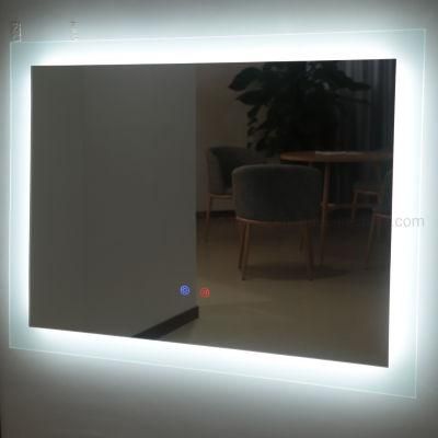 Customized LED Defogger Backlit Bathroom Smart Mirror