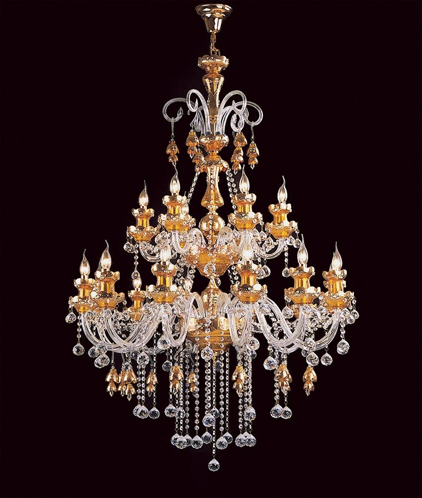 European Style Vintage Custome Gold Luxury for Indoor Living Room Chandelier China Factory Supply