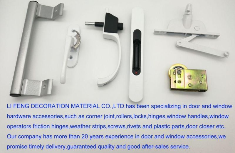 Zinc Alloy Rectangle Glass Fixed Clip for Shower Room Hardware