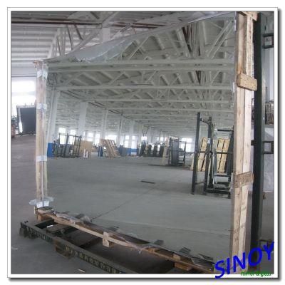 2mm to 6mm Thick Float Glass Mirror, From Silver Coated or Aluminum Coated Float Glass for Interior Applications