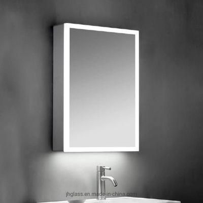 Home Furniture Bathroom Medicine LED Mirror Cabinet Toilet Aluminum Profile Bathroom Cabinet for Bath Supplies