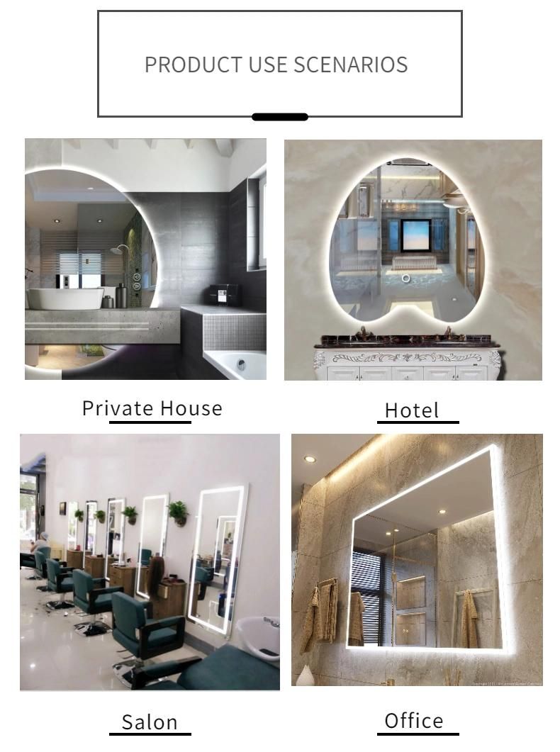 High Quality LED Mirror Touch Switch Bathroom Lamp Mirror