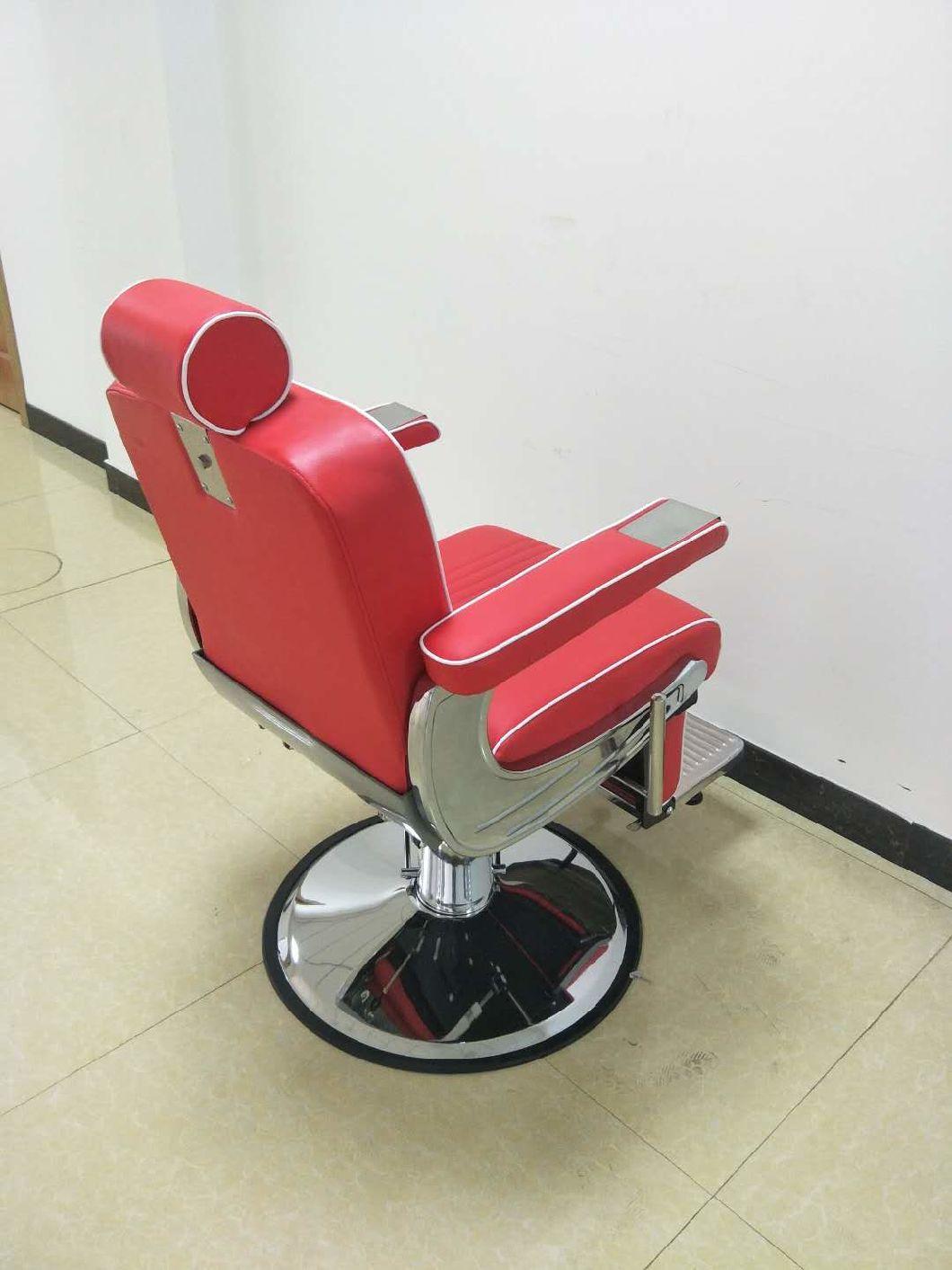 Hl-9242 2021 Great Foshan Factory Cheap High Quality Red Vintage Classic Barber Chair Men for Sale