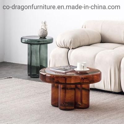 2022 New Design Glass Coffee Table for Living Room Furniture