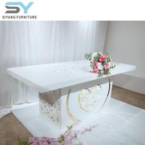 Restaurant Dining Furniture Modern Wedding Dining Table Made in China