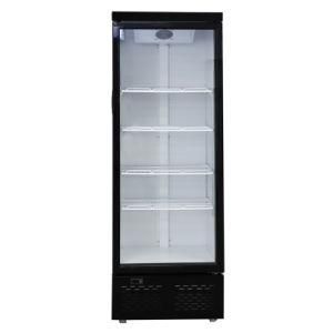 Glass Door Refrigerated Fan Cooling Bottle Beverage Cooler Showcase