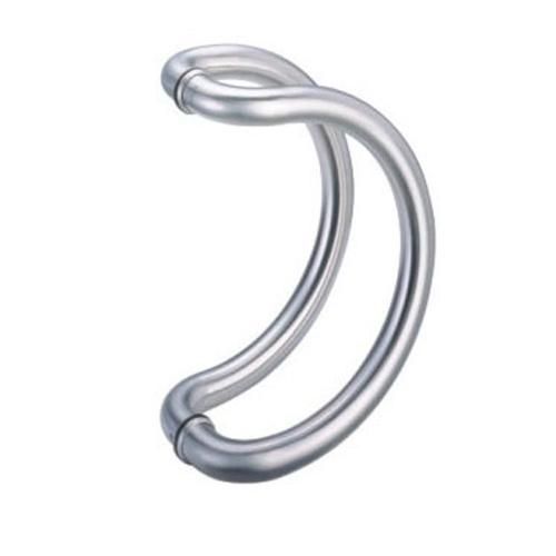 Stainless Steel 304 Bend Pull Handle for Glass Door