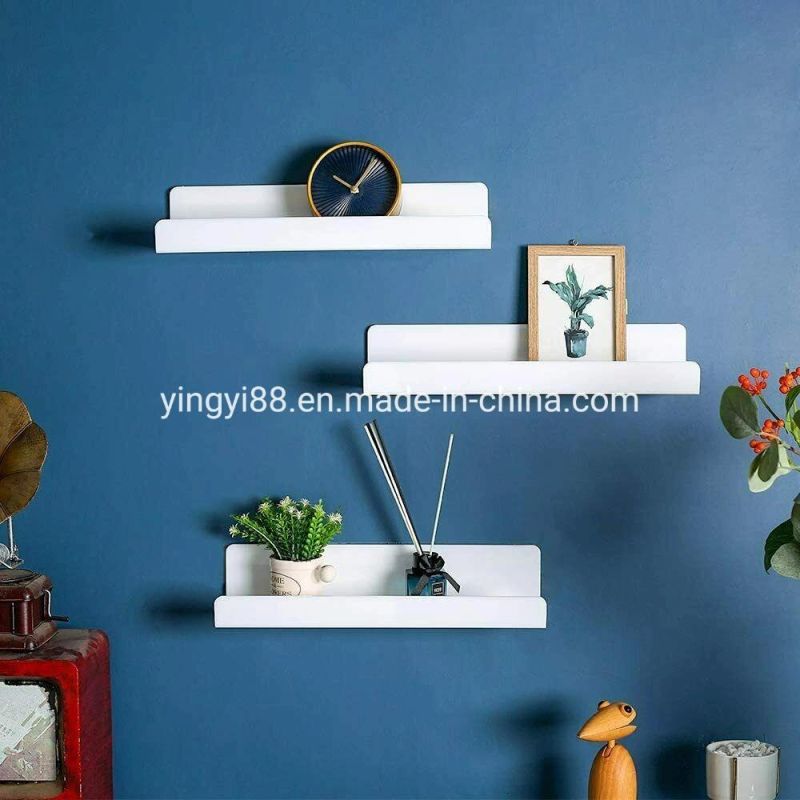 Customized Wall Mounted Light Plastic Acrylic Display Book Shelf