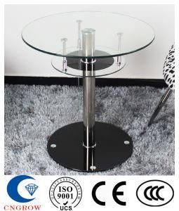Tempered Glass Dining Table with CE/ISO9001/CCC