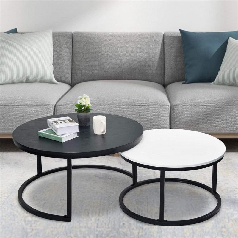 Round Coffee Table Combination