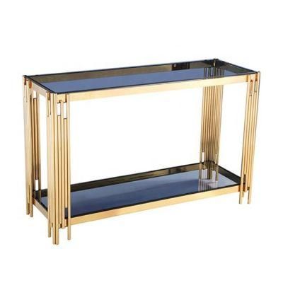New Design Home Wedding Banquet Event Furniture Glass Top Side Table Cafe Bar Table