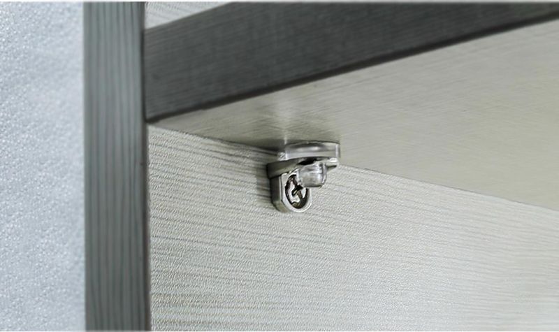 Nisko Cupboard Cabinet Rubber Suction Cup Metal Glass Holder Bracket Shelf Support