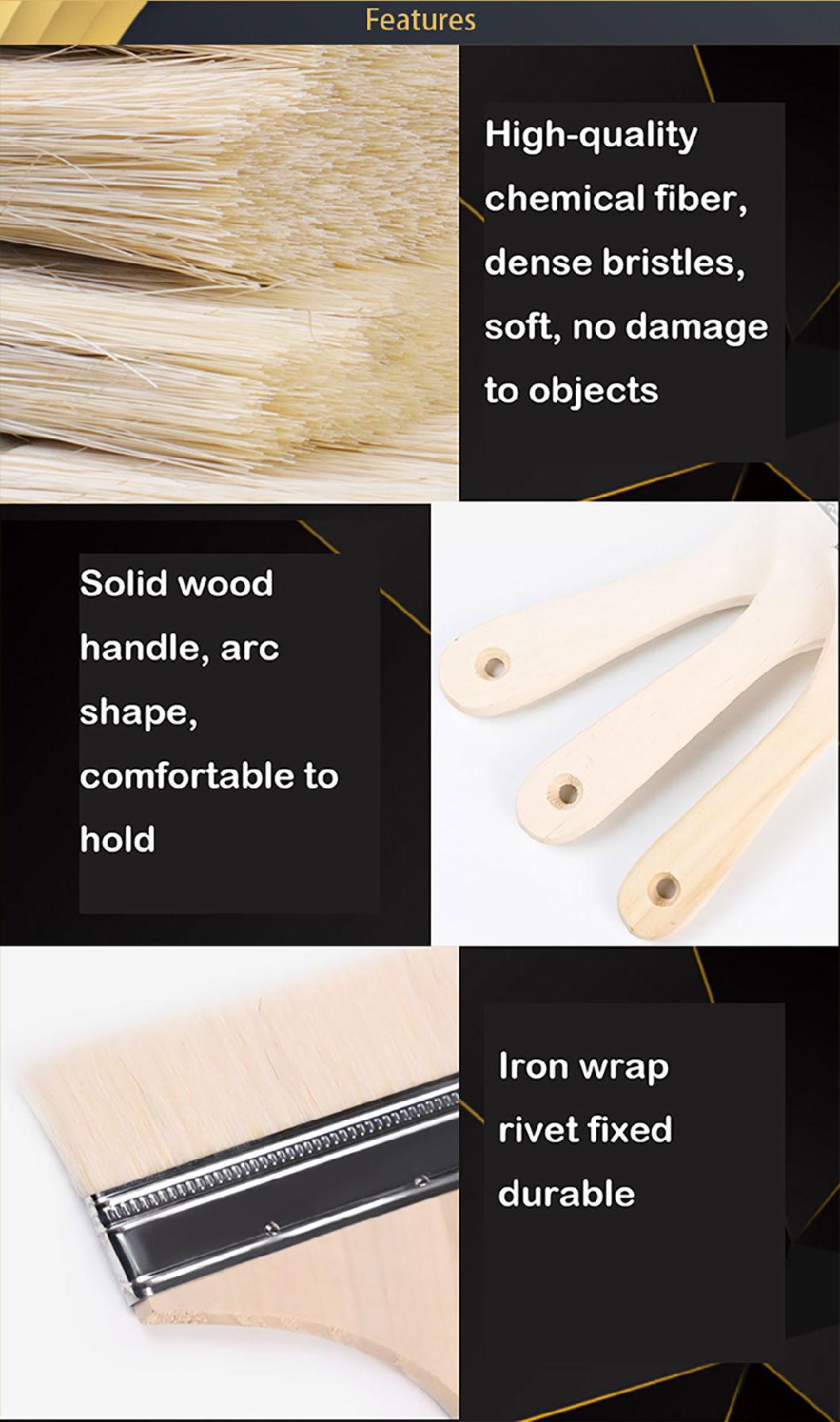 Wooden Handle Paint Brush Home Improvement Tools Brush Pig Hair Brush Manufacturers Wholesale