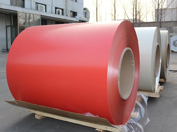 Color Painting Aluminium Coil/Roller/Sheet for Shutter Door and Cabinet Materials