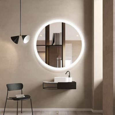 60cm 80cm Factory Custom Illuminated Bathroom Smart Vanity Mirror Wall Mounted with Feature Additional