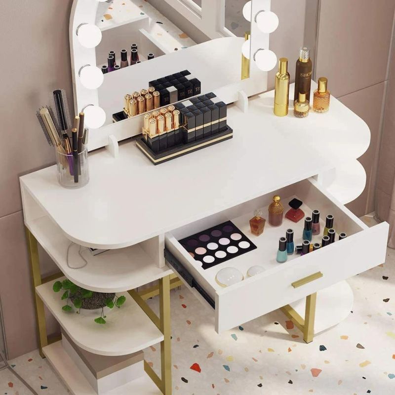 Vanity Dressing Table with Mirror