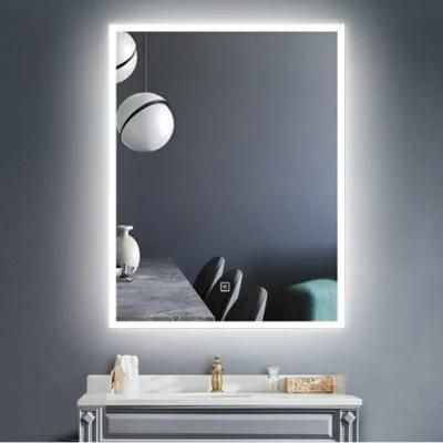 Hotel Home Decorative Decor LED Makeup Anti-Fog Mirror Bathroom Backlit Lighted LED Mirror