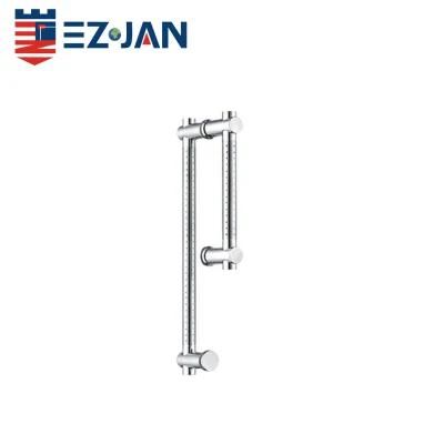 Stainless Steel Polished Double Side Tempered Glass Door Pull Handles