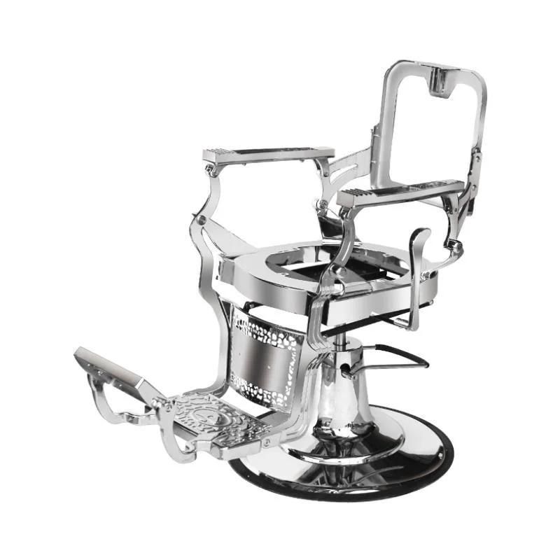 Hl-9259 Salon Barber Chair for Man or Woman with Stainless Steel Armrest and Aluminum Pedal