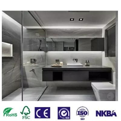 Wall Mounted MDF Bathroom Vanity Cabinet with Modern Hot Designs for Home Furniture