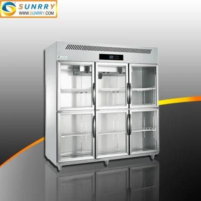 High Quality Glass Door Monster Energy Fruit/Drink Refrigerated Display Fridge Cabinet