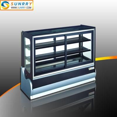 Best Quality Guarantee Safe Counter Cake Display Warm Showcase