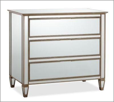 New Design Widely Used Wooden Furniture Mirrored Chest