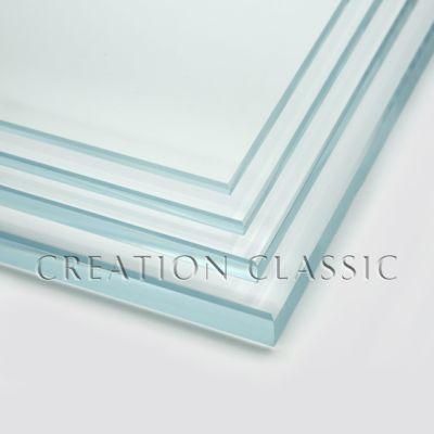 4-19mm Extra Clear Float Glass Extra White Clear Glass 3660*2134
