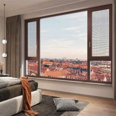 2022 Latest Design Best Double Glazed Windows and Doors Aluminium Alloy Slim Frame Casement Window