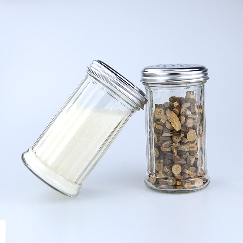 Kitchen Spice Rack Spice Jar Glass Spice Box Storage Container Spice Jar