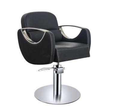 Hl-7277 Salon Barber Chair for Man or Woman with Stainless Steel Armrest and Aluminum Pedal