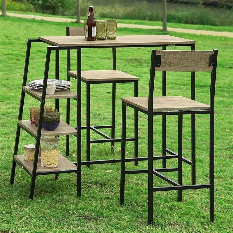 Outdoor Modern Home Wooden Set Dining Table