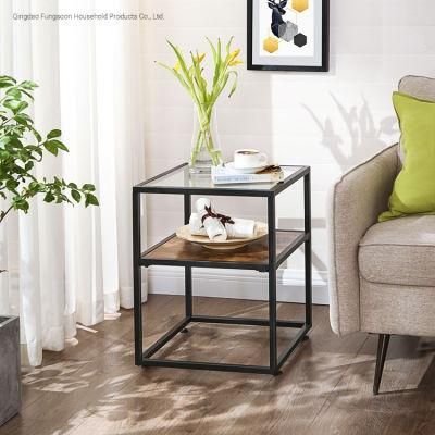 Newest Design Nice Coffee Tables Bedside Table Glass Tea Table