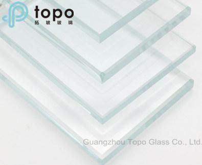 Super Fine and High Transparent Low Iron Glass for Curtain Wall (UC-TP)