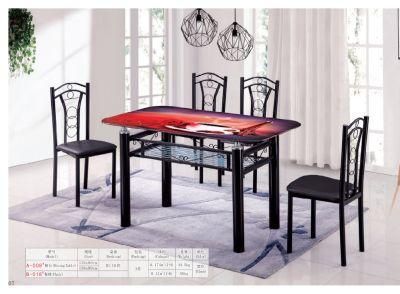 Table De Cuisine Furniture Living Modern Room Dining Set Dining Luxurious Chair Metal Chairs