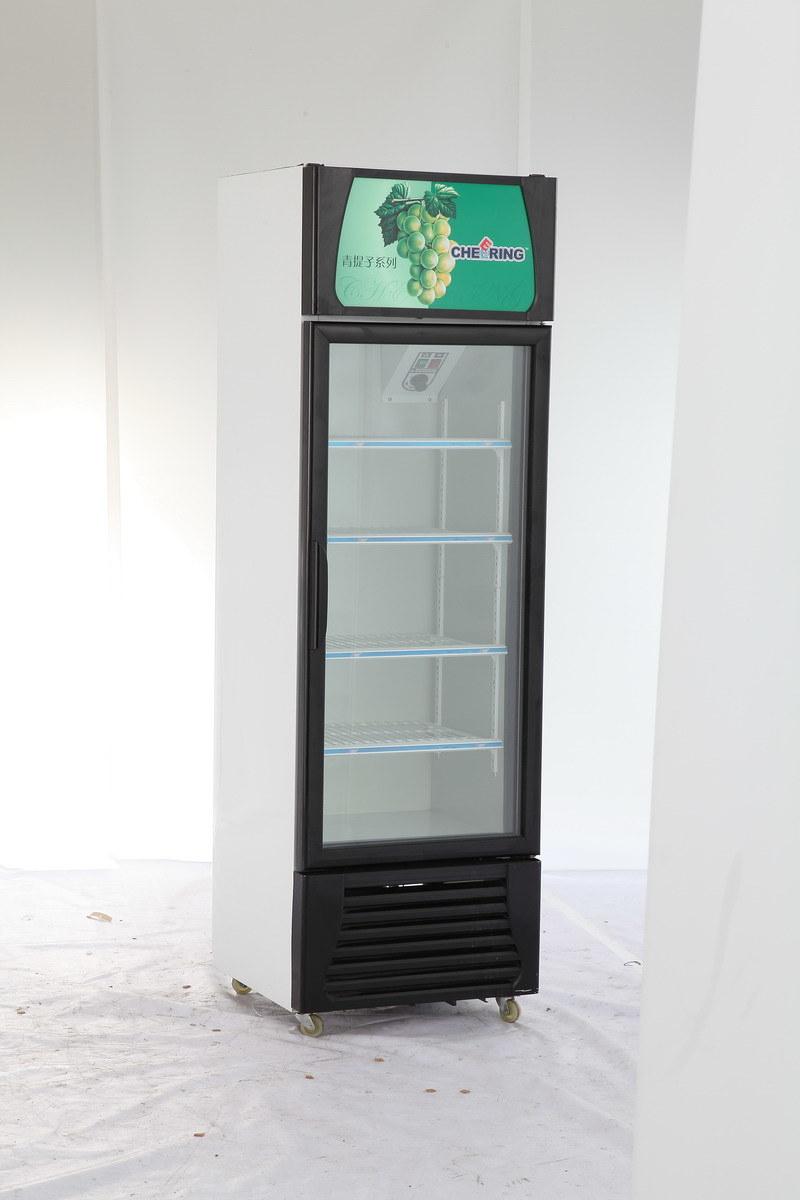 238L 288L Supermarket Upright Soft Drinks Refrigerator Display Showcase (LG238A1)