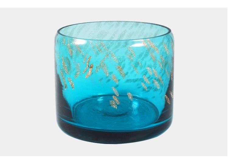 Empty Glass Candle Jar Home Glass Candle Jar Candle Holder for Home Decoration