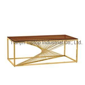 Modern Coffee Table / Metal Living Room Table / Silver Coffee Table / Console Table / Side Table / Stainless Steel Coffee Table / Coffee Table