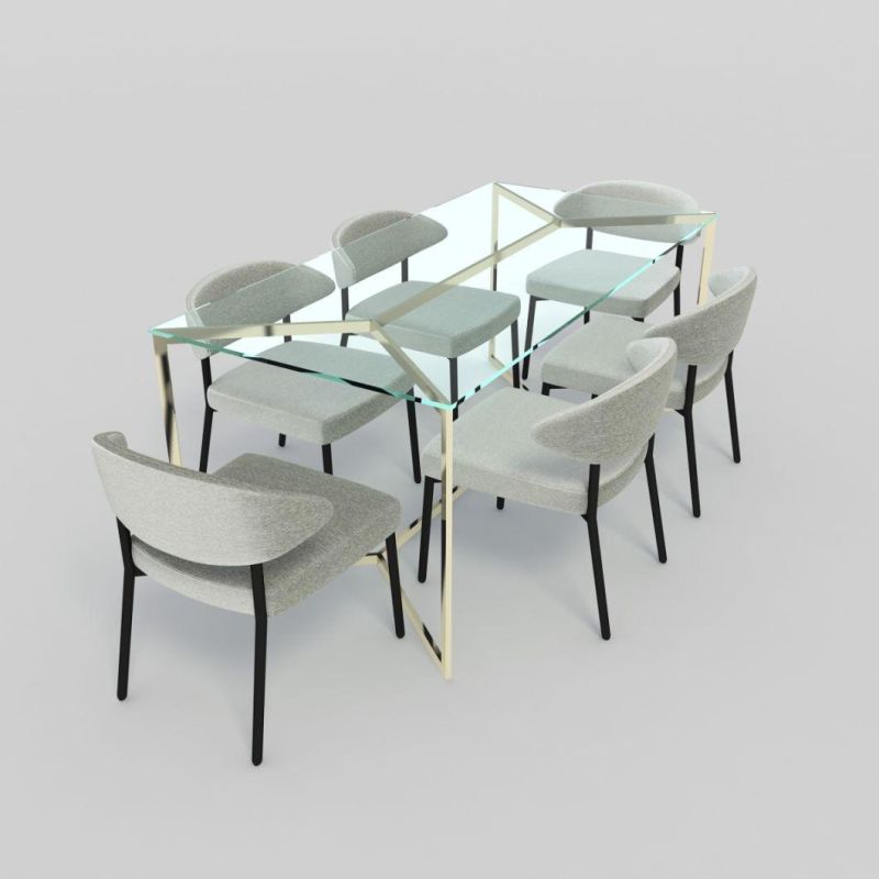 Carlo Magno Dining Table and Dining Chairs (433)