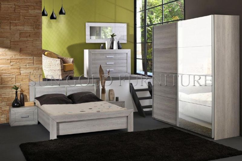 Wholesale Cheap Mosern King Size Storage Wooden Bed with Box/Bed Frame/Modern Bedroom Furniture