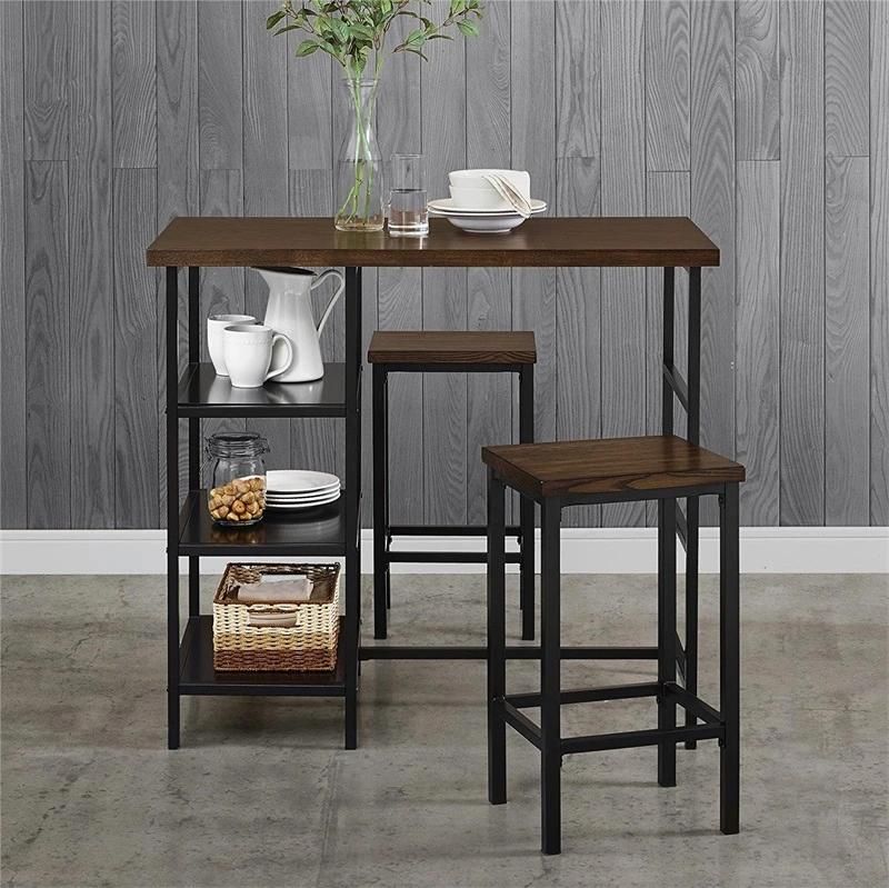 Classic Small Space Rectangular Wooden Dining Table