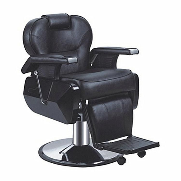 Hl-9273 Salon Barber Chair for Man or Woman with Stainless Steel Armrest and Aluminum Pedal