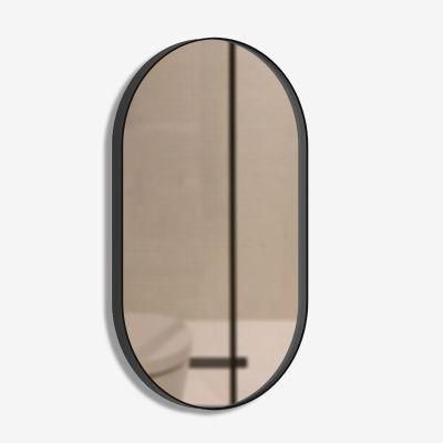 Vanity Bathroom Dressing Matt Balck Framed Wall Mirror