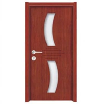 Cheap Price PVC Bathroom Door Glass Interior PVC Toilet Door