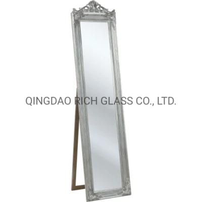 6mm 1200*800mm Size Plastic Frame Dressing Mirror