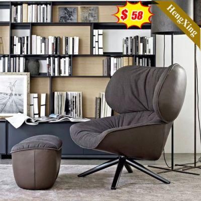 Modern Furniture Living Room Arm Recliner Chair Hotel Bedroom Single Leather Leisure Chairs and Ottomans