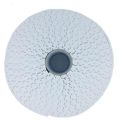 18-18-5mm+1mm Adhesive Backed White Rubber Pad with Cling Foam of Glass Separator EVA Pads