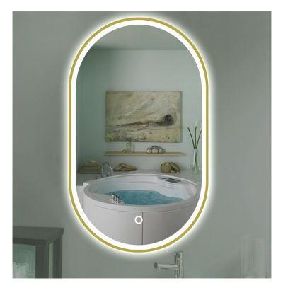 Top Seller Vanity LED Lighted Travel Makeup Mirror Desktop Trifold Magnified Make up Mirror